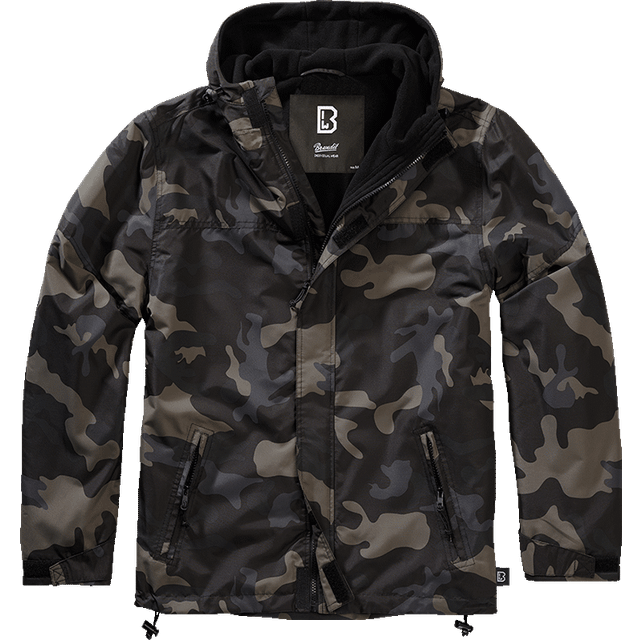 Brandit Windbreaker Frontzip, textile jacket , color: Darkcamo , size: S