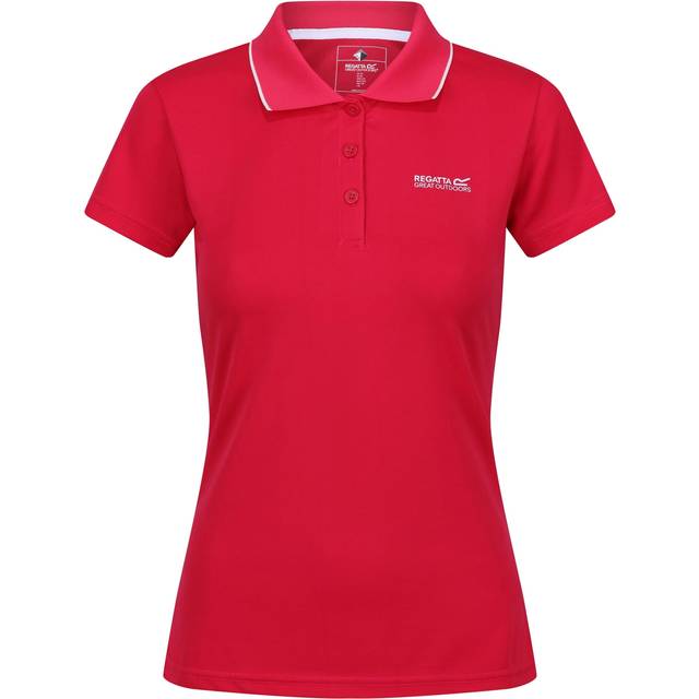 (10 UK, Pink Potion) Regatta Womens/Ladies Maverick V Polo Shirt