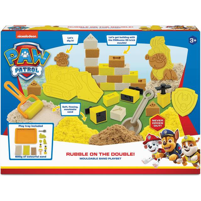 Nickelodeon Paw Patrol Rubble On The Double Mouldable Sand Playset
