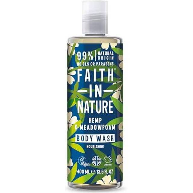 Faith In Nature - Hemp & Meadow Foam Shower Gel 400ml