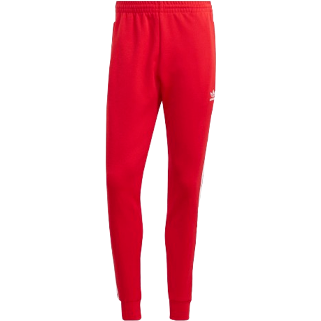 Men's Adidas Originals Adicolor Classics Red Superstar Track Pant - Size: 32/30/31