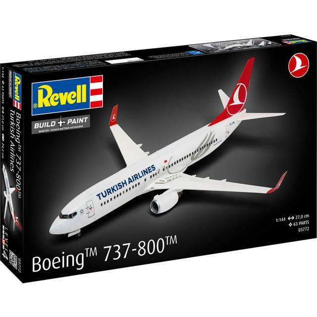 Revell 03772 Boeing 737-800 Turkish Airlines 1:144 Model Kit