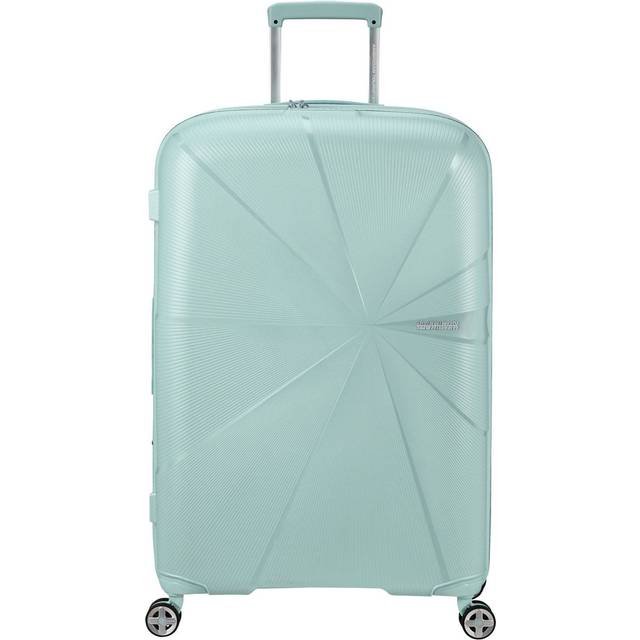 American Tourister StarVibe Large Check-in Metallic Surf Blue