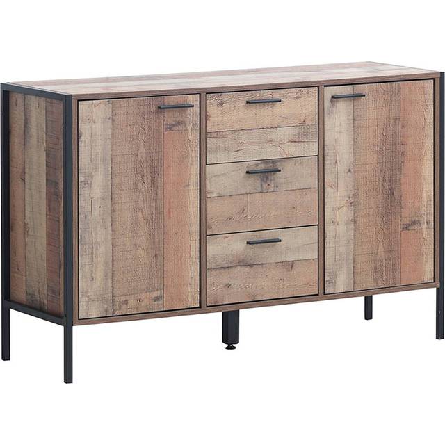 Rustic Industrial Sideboard Cabinet | Wowcher