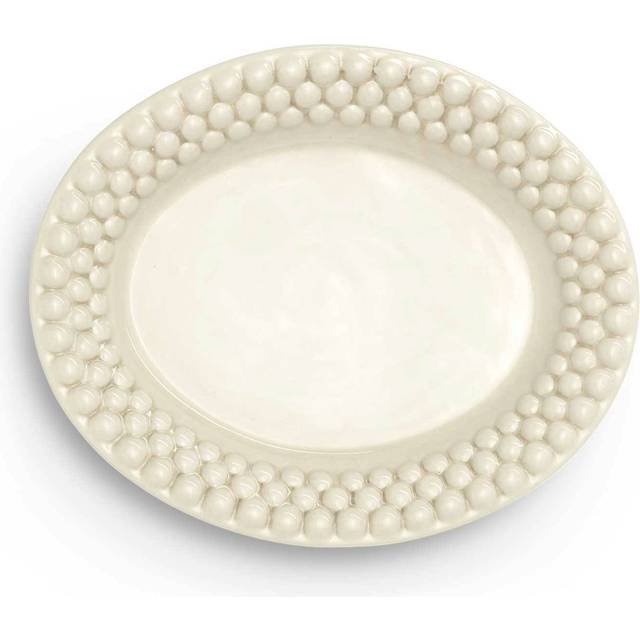 Bubbles Oval Plate 20 cm, Sand