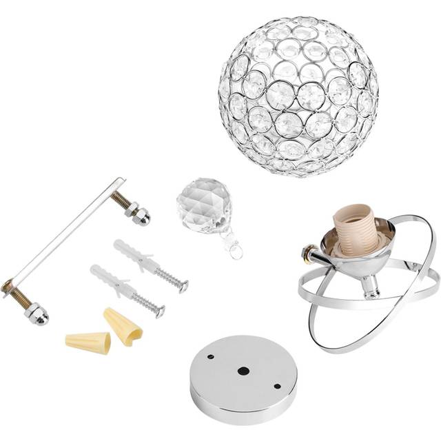 Modern Crystal Wall Lamp Bedside Night Light Bedroom Living Room Hall Lighting