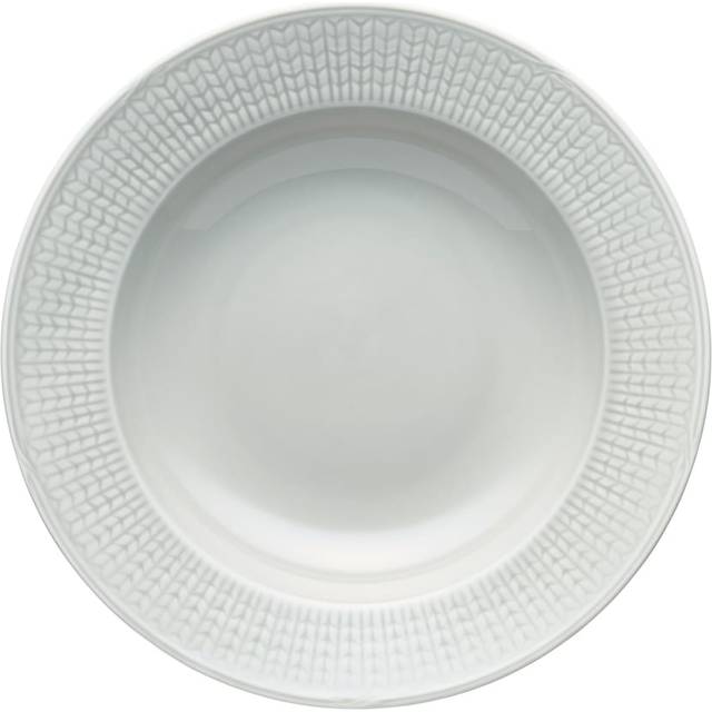 Swedish Grace Deep Plate 25 cm, Fog (Light Grey)