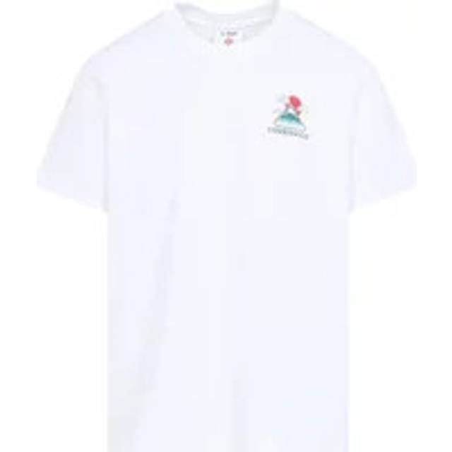 Casablanca White Montagne Ondulee T-shirt - MONTAGNE ONDULEE - XL