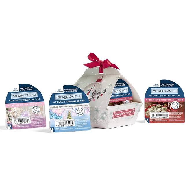 Yankee Candle 3 Wax Melts Christmas Gift Set - Blue