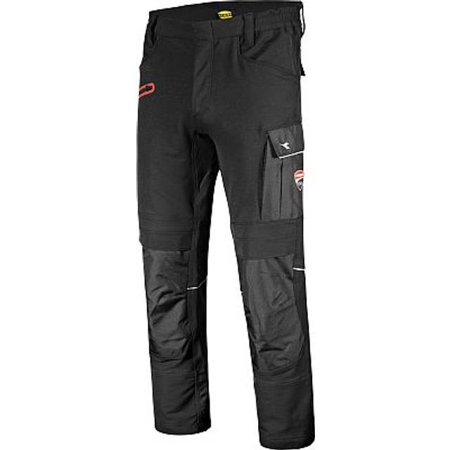 Diadora Utility Ducati Corse Performance, workwear pants , color: Black , size: S