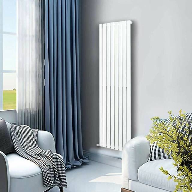MCC Designer Flat Panel Double Radiator 1800X272 Black, Black