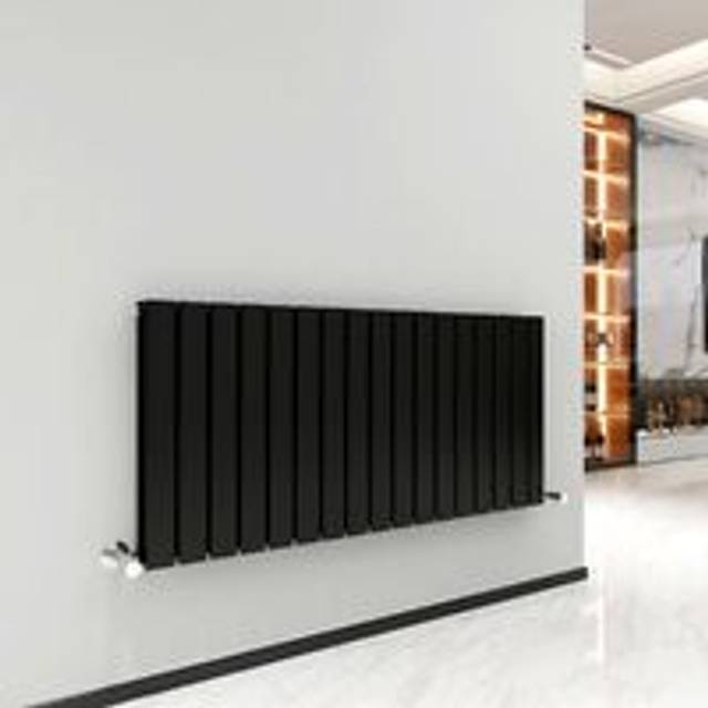 MCC Designer Flat Panel Double Radiator 600X1156 White, White