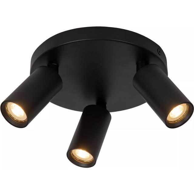Lucide - Ritmo Ceiling spotlight Ø18cm 3xGU10 (MR11) - Black
