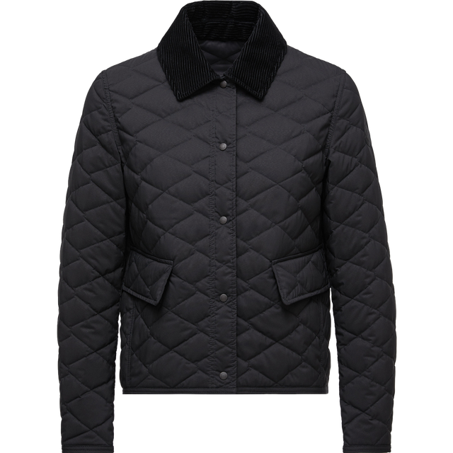 MONCLER COLLECTION Citno Taffeta Short Down Jacket, Women, Black, Size: 1