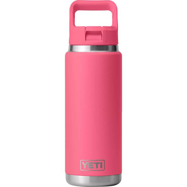 YETI Rambler Insulated Stainless Steel Drinks Bottle with Straw Cap, 769ml
