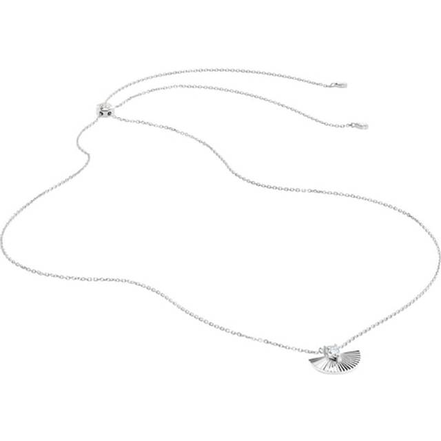 CARAT* LONDON Celene Cubic Zirconia & Sterling Silver Bolo Necklace