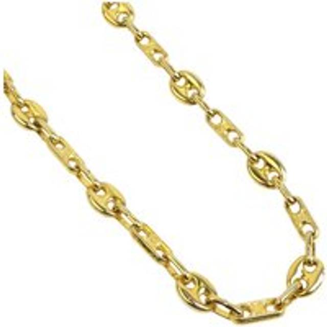 Preloved Triomphe Gold Chain Necklace Unisex - Metallics - One Size