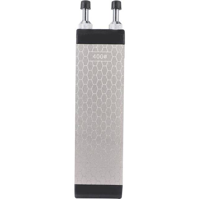 DoubleSided 400 Grit 1000 Grit Woodworking Kitchen Knife Sharpening Stone with Adjustable Base