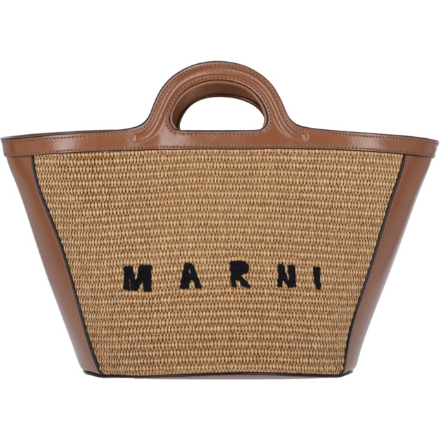 Marni 'Tropicalia' Small Tote Bag - Brown - U
