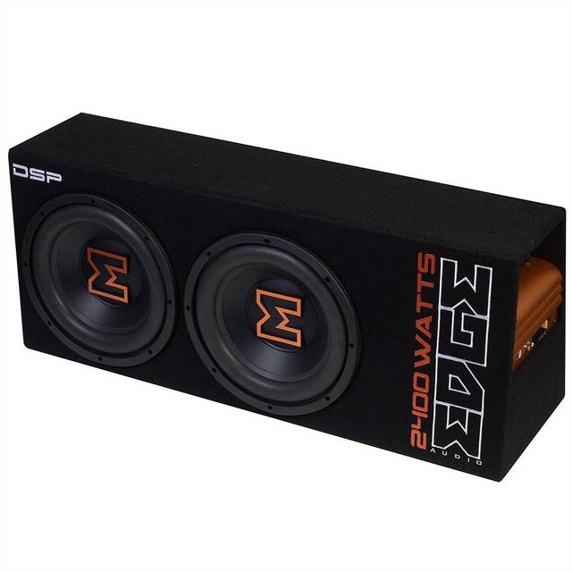 EDGE EDBX12TADSP-E3, aktiv portad 2x12 tums baslåda 800W RMS