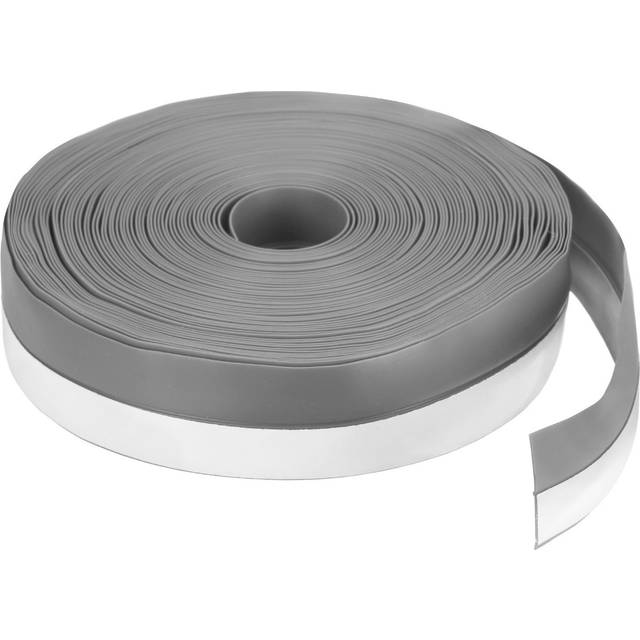 Weather stripping door seal 25mm tpe seal strip length 10m, grey