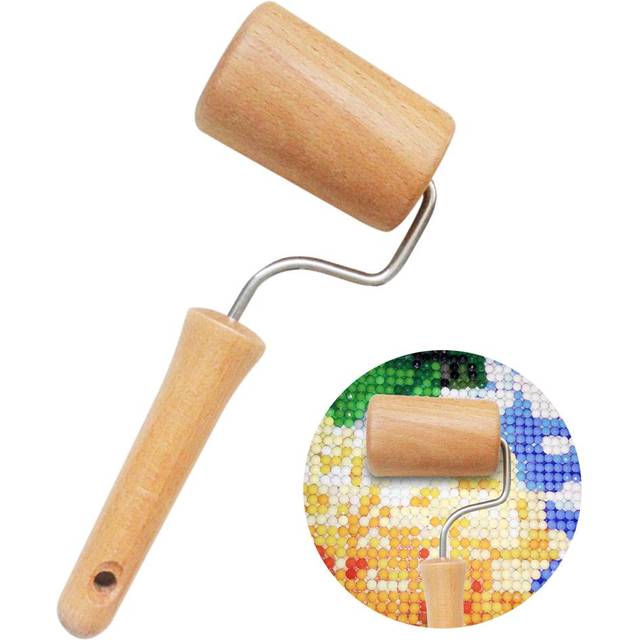 5D Rhinestone Painting Tool Set Wood Roller DIY Rhinestone Painting Accessories for DIY Art