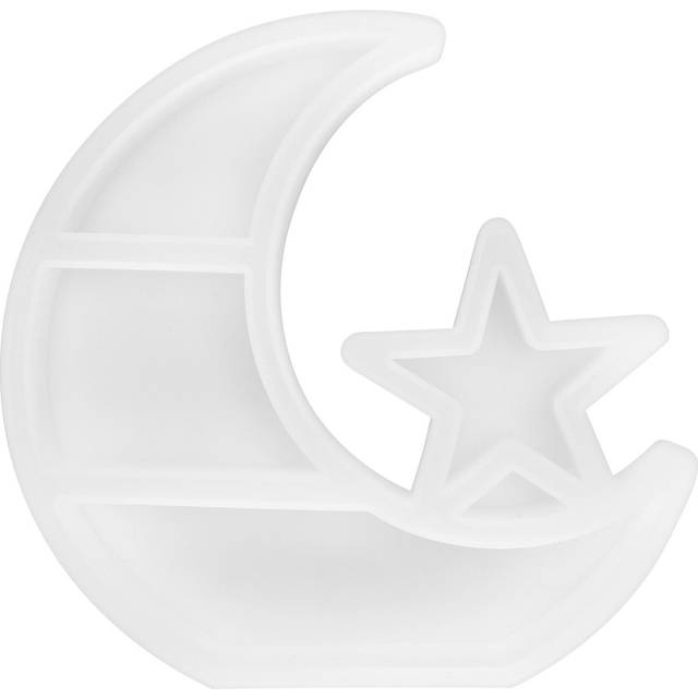 Epoxy Mold Crystal Resin Casting Mould Silicone Moon Star Storage Box Jewelry Rack DIY Craft