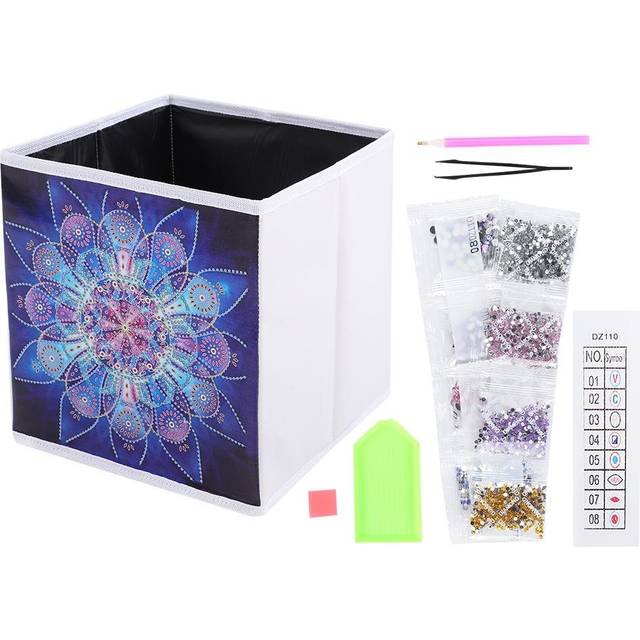 Diamond Painting Kits for Adults Wall Decoration Rhinestone Foldable Storage Box DIY Accessories