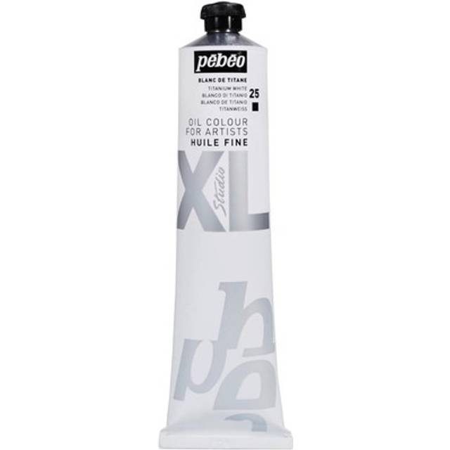 Pebeo pébéo - fine oil xl 200 ml - white oil paint oil paint - titanium white