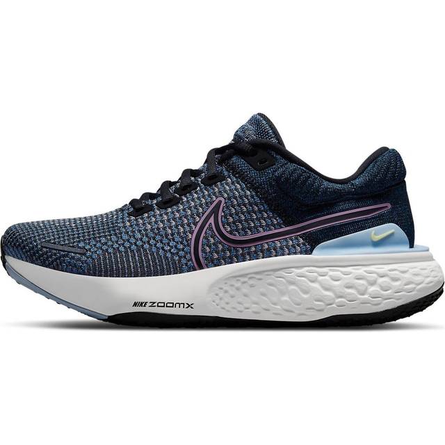 Nike ZoomX Invincible Run Flyknit 2 Dark Marina Blue Women Sneakers Plum-Fog Light-Marine Black DC9993-400 36