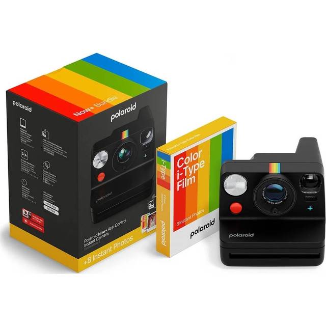 Polaroid - Now+ Gen 3 Black - bundle with Color Film (8 photos)