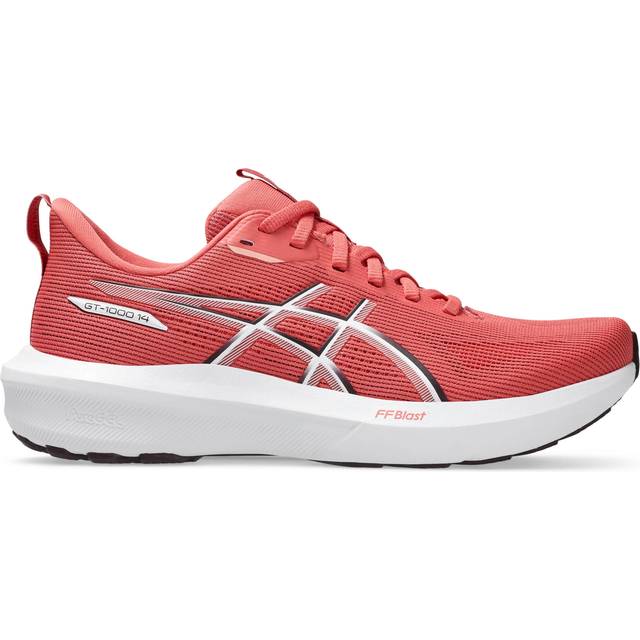 Asics för kvinnor. 1012B859 Skor Gt-1000 14 röd (40), Karta, Nyckelband, Casual, Deportivo, Löpning, Multisport - Röd (40)
