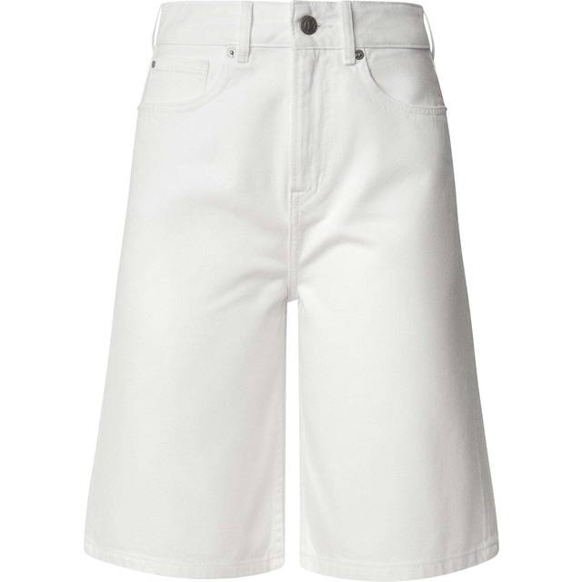 Pepe Jeans for woman. PL801181 Bermuda shorts in white rigid denim (25), Casual