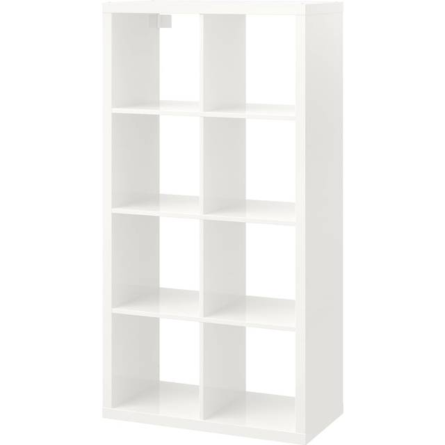 IKEA KALLAX Shelving unit, black-brown77x147 cm