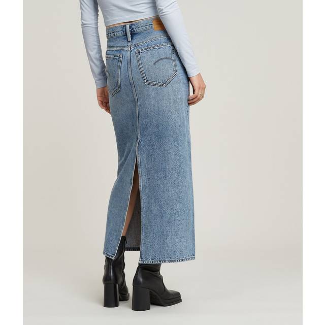 G-Star for woman. D24385-D788-H089 Skirt Viktoria blue (32), Casual, Cotton, Denim