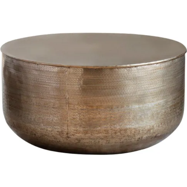 Crossland Grove Barbican Coffee Table 80 X 80 X 38Cm, Brown