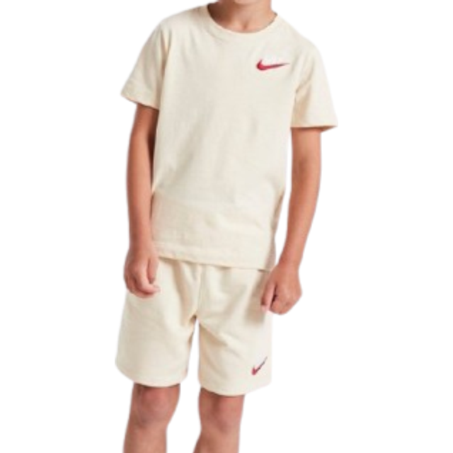 Nike Essential T-Shirt/Shorts Set Children - Brown - 5-6Y