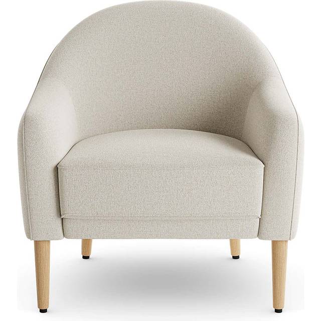 Kaspar Soft Texture Tub Chair - Natural