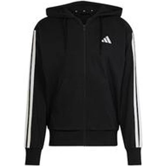 Women's full zip hoodie adidas Essentials 3-Stripes - Noir