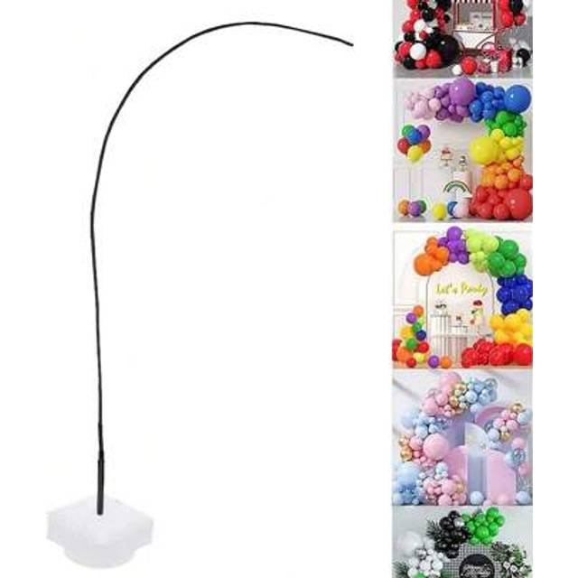 SHEIN 2.5m Asymmetrical Transformable Balloon Arch Stand With Multiple Shapes For School Ceremony And Wedding Decoration, Christmas