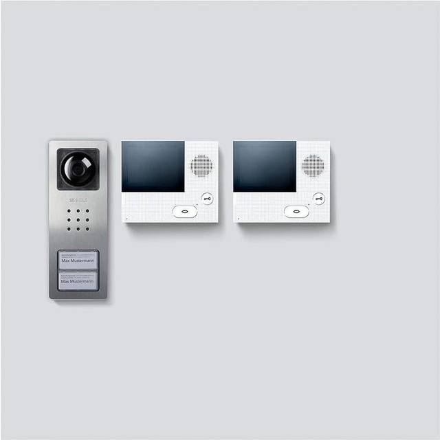 Siedle SET CVB 850-2 E/W Porttelefon Silver, Vit
