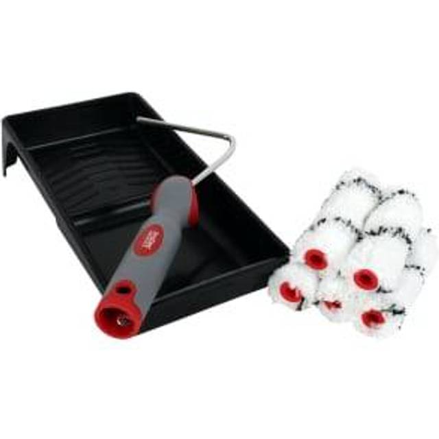 ProDec Advance Medium Pile Microfibre Paint Roller & Tray Set - 4in