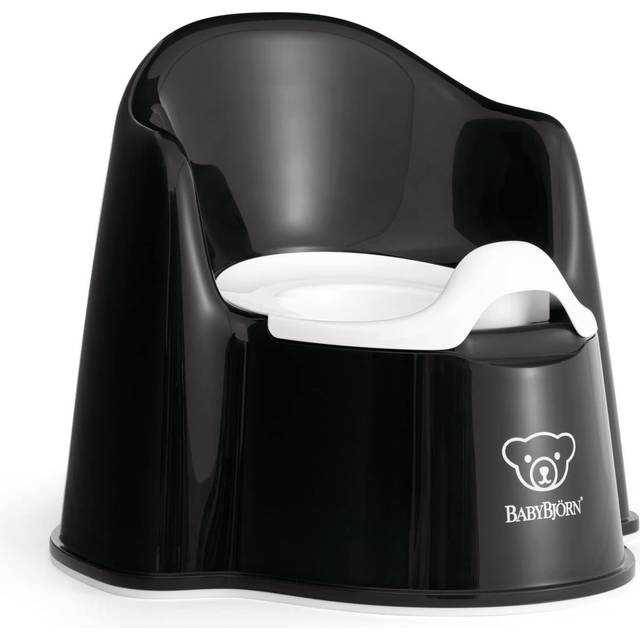 BabyBjörn Pottestol Svart - Pottetræning - Babyhelp.dk