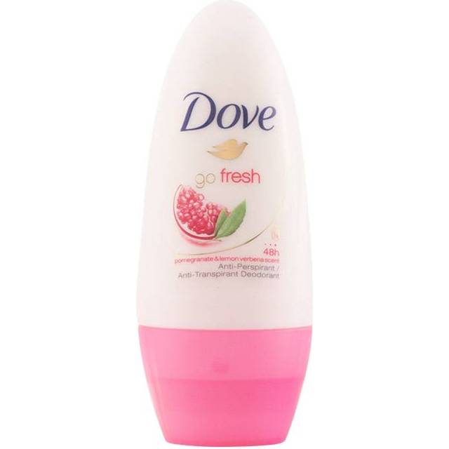 Dove Go Fresh Granatäpple Anti-Perspirant Roll On Dam Deodorant med ¼ fuktgivande kräm & 100 % naturlig vårdande olja för 48 timmars skydd och underarmsvård 50 ml