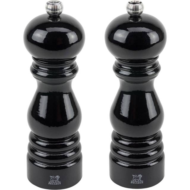 Paris Duo salt- och pepparkvarn 18 cm, svart - Svart