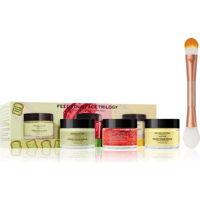 Revolution Beauty Jake-Jamie Feed your Face Trilogy Face Mask Collection