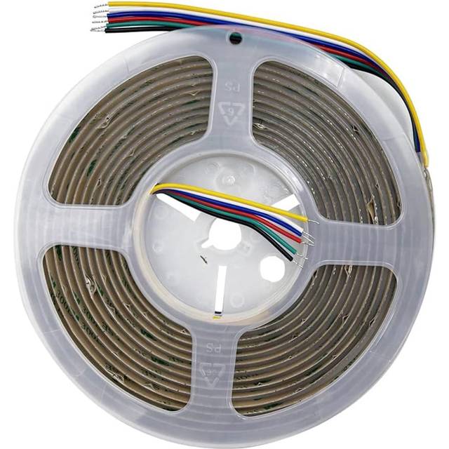 ENER-J 840 LED RGB and CCT COB Strip Light 5m - White - 1.5 x 3 x 3cm