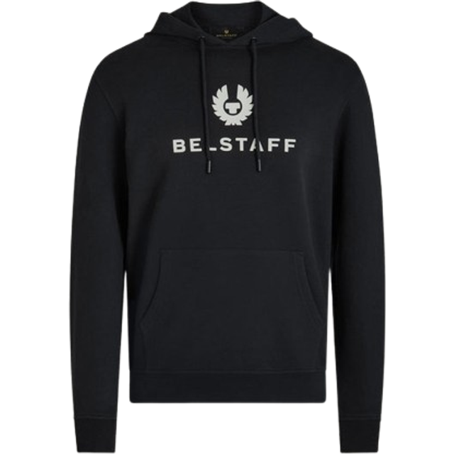 Belstaff Men's Signature Hoodie - Black/Multi - Size: Regular/36