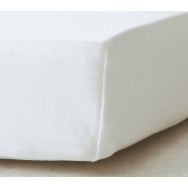Premium Organic 100% Cotton Fitted Sheet to fit Ikea Cot â 160 x 70 cm - White (One Size)