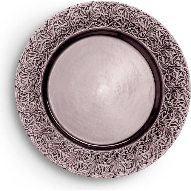 Lace Plate 25 cm, Plum